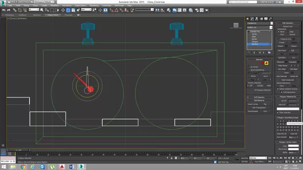 Екранна снимка към: Как да избегна това изместване на центъра, когато завъртам стрелката?
