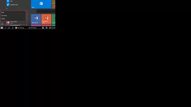 Екранна снимка към: Как да сложа менюто Hibernate?