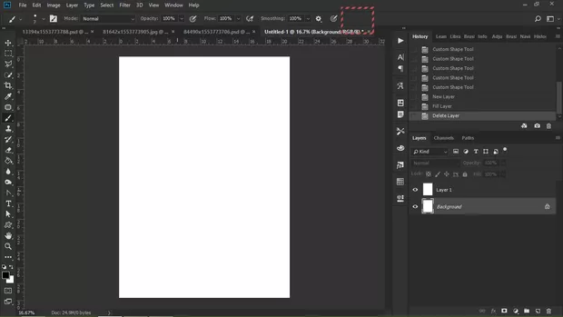 Екранна снимка към: Защо? Липсваш Symmetry mode във Photoshop CC 2018?