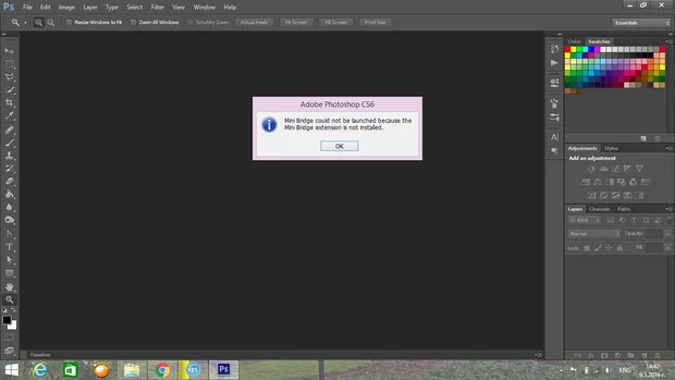 Екранна снимка към: Как да отворя bridge?