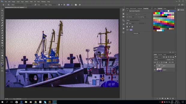 Екранна снимка към: Защо не се ползва Camera Raw за всички предварителни обработки преди прилагането на Oil филтър? Много по-бързо и удобно е? 