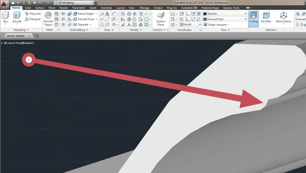 Екранна снимка към: Защо виждам чупки, а не заобляния, след extrude?