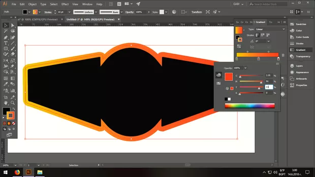 Екранна снимка към: Как да настроя стойностите на цветовете?<br>