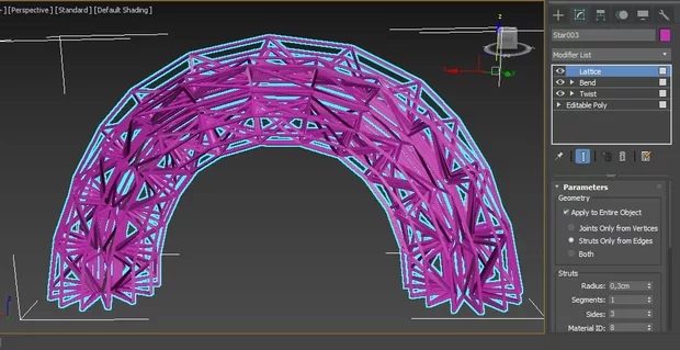 Екранна снимка към: Защо имах проблеми с bend i twist?