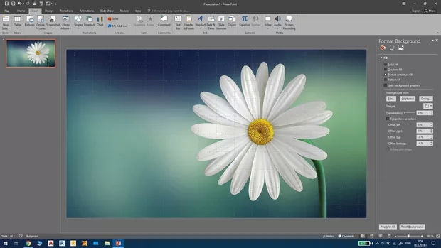 Екранна снимка към: Може ли да дам допълнение за поставяне на снимка като фон?