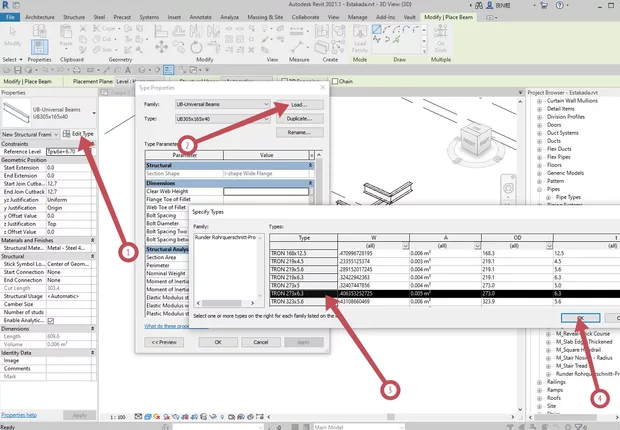 Екранна снимка към: Как да Добавя фамилия в проект