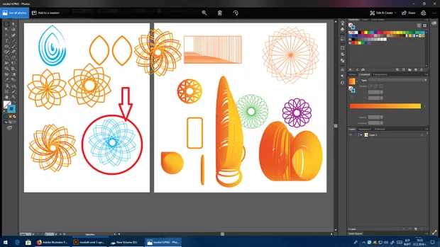 Екранна снимка към: Здравейте, не знам защо, но при мен групиран или не се получава едно и също? работя с CC 2015