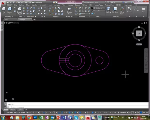 Екранна снимка към: Къде се намира мeнюто Layout във версия 2016? 