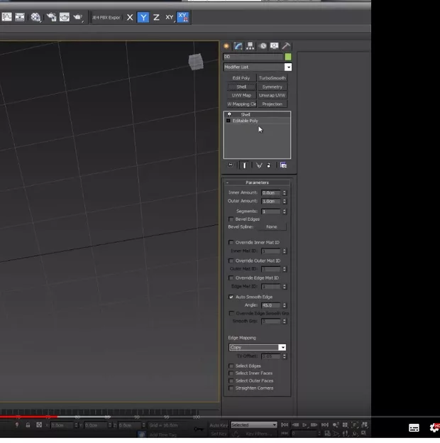 Екранна снимка към: Как да извикам модефикатори, който аз желая да седят постоянно в менято ми, както е на снимката?