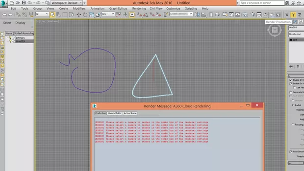 Екранна снимка към: Защо не мога да рендерирам?