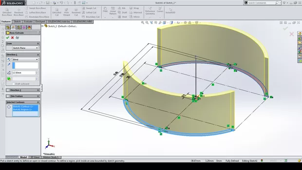 Екранна снимка към: Какъв е проблема в примера (изтегляне на тяло по два затворени контура)?