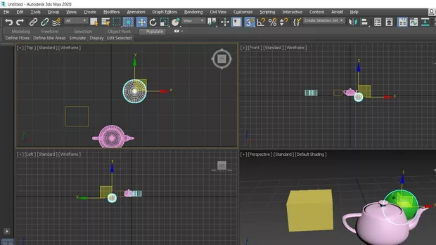 Екранна снимка към: Как да преместя по оста на гизмото ? 