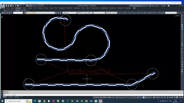 Екранна снимка към: Как да дефинираме в ASCII файл типа линия от картинката?