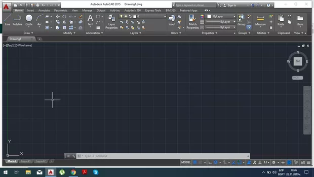 Екранна снимка към: Версията на моят AutoCAD е 2015г. и има малко разминаване в интерфейса и следователно в обясненията.Какво може да се направи по въпроса?