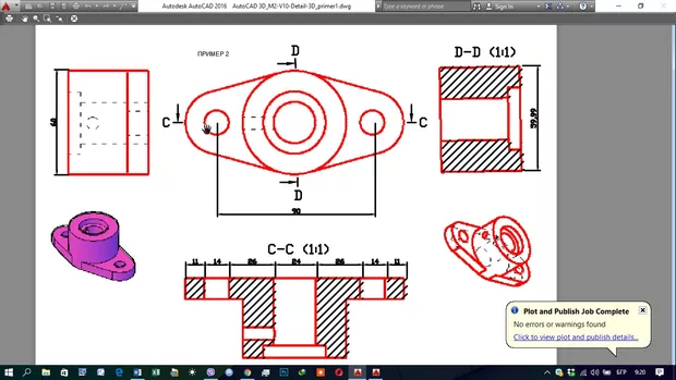 Екранна снимка към: Как да коригирам несъответствието по отношението на цвета и дебелината на линиите в лейаут, превю, PDFфайл.