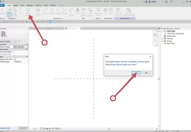 Екранна снимка към: Как да Добавя фамилия в проект