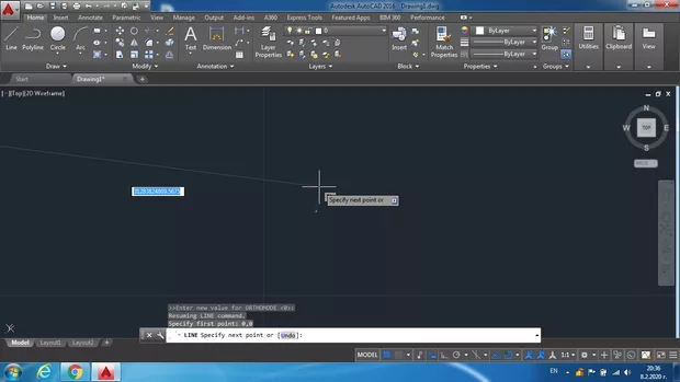 Екранна снимка към: Как да започна чертането в абсолютната координата?