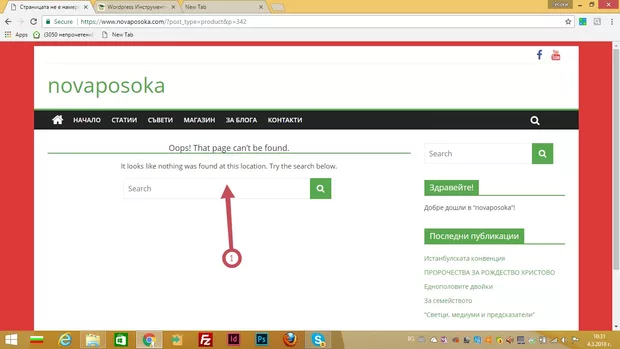 Екранна снимка към: Защо при "преглед" не се появяват работите ми? 