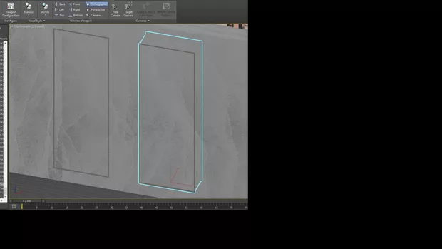 Екранна снимка към: Защо прозорецът не се разпознава като такъв върху стената?