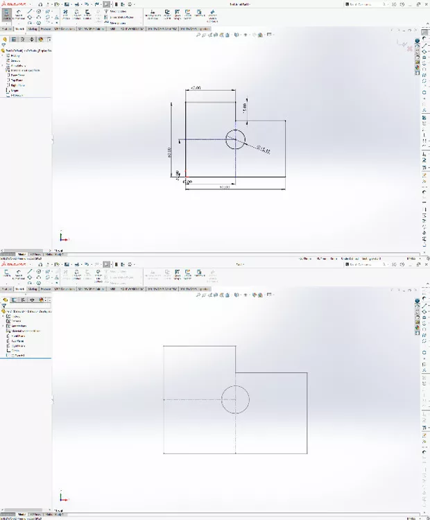 Екранна снимка към: Защо размерите не се визуализират?