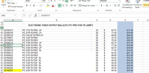 Екранна снимка към: VLOOKUP не работи! Защо?<br>