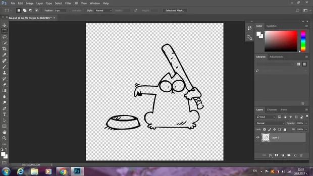 Екранна снимка към: &nbsp;В фотошоп, кои инструменти трябва да използвам за да мога определени обекти да ги направя в даден размер?