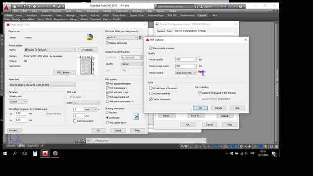 Екранна снимка към: Защо при плотиране се распечатва и линка на директорията в която се запазва фаила?