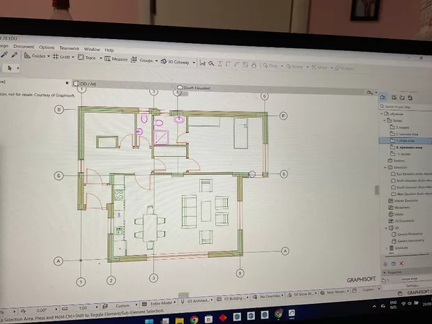 Екранна снимка към: На всички етажи ми излизат едни и същи елементи