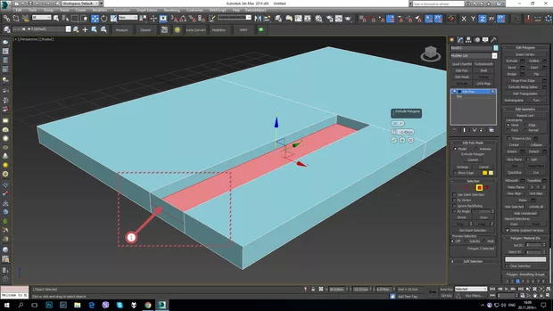 Екранна снимка към: Как се трие полигон?