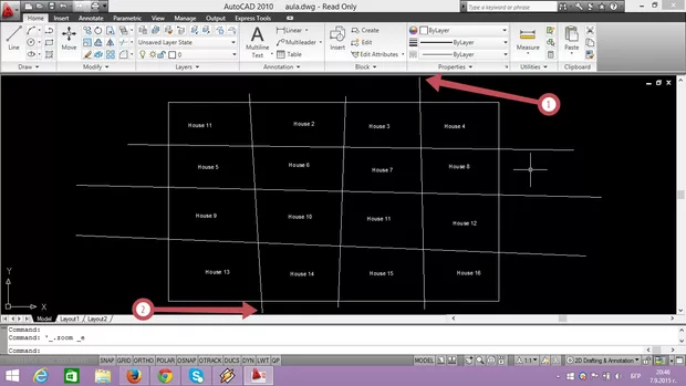 Екранна снимка към: По-лесен начин за приближаване на чертежа, така че да се вижда целия, запълнил максимално екрана!
