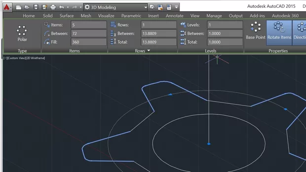 Екранна снимка към: Защо не мога да обединя дъги с линии
