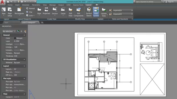Екранна снимка към: Къде се намира бутона Print Preview в AutoCAD 2018?