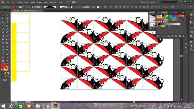 Екранна снимка към: Как мога да променя цвета на четката?