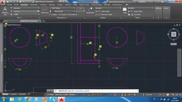 Екранна снимка към: Защо под иконката dimension нямам стрелкичка за опции как мога да го променя?