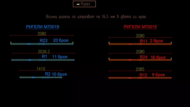 Екранна снимка към: Как да направя детайлни количествени сметки за всеки един елемент от окачена фасада?