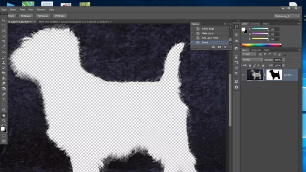 Екранна снимка към: Защо като обърнах маската, кучето изчезна?&nbsp;