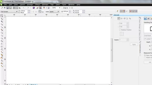Екранна снимка към: Защо когато създам документ за Web, се отваря цял екран&nbsp; ,не както при вас&nbsp; екран със страница?<br>