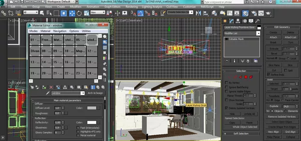 Екранна снимка към: Как се връщаме към нормален изглед на материалите?