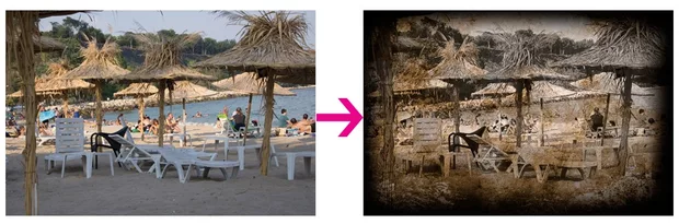 Екранна снимка към: Гръндж снимка с Photoshop