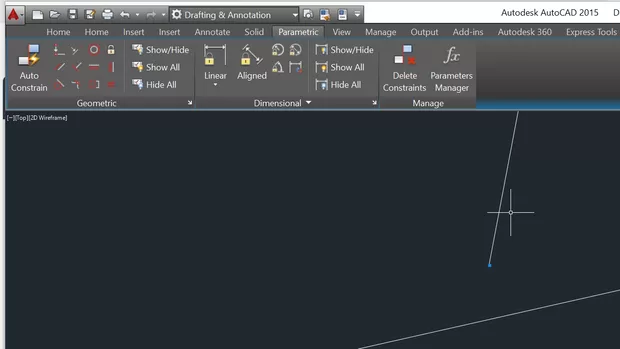 Екранна снимка към: как да начертая линия която крайната точка да лежи на окръжността