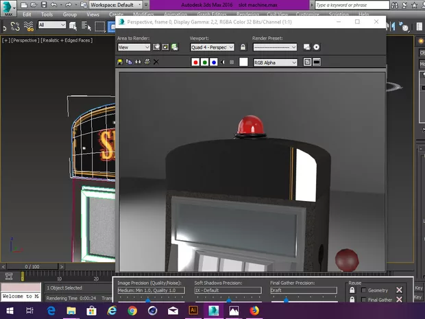 Екранна снимка към: Защо във view порта всичко ми изглежда ок,но при рендера нещата изглеждат така?
