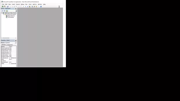 Екранна снимка към: Как да ми се покаже "VBA project, Personal.xlsb/ папката?