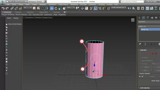 Екранна снимка към: Защо не мога да получа ейдж по цялата обиколка на цилиндъра?