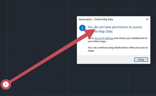 Екранна снимка към: Защо нямам достъп до Map Data?