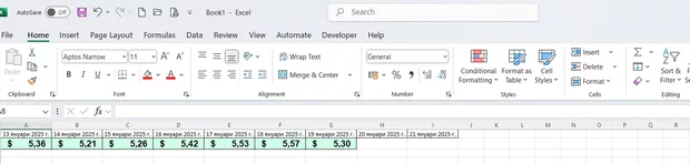 Екранна снимка към: Ако клетката е празна как да извличам информацията от предходната