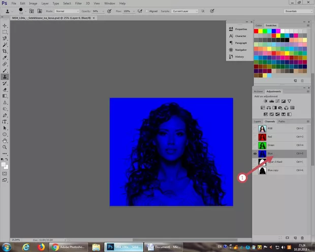 Екранна снимка към: Защо каналите оцветяват изображението?