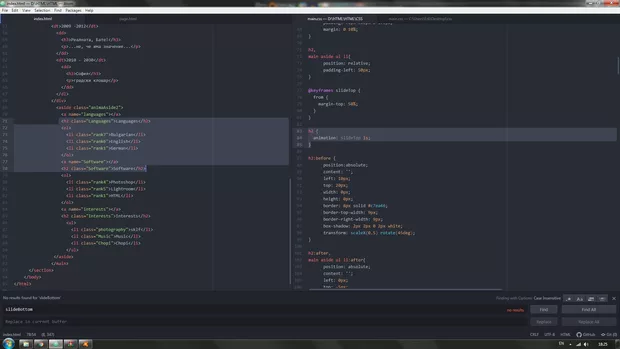 Екранна снимка към: Защо измърдват всички елементи само със h2?