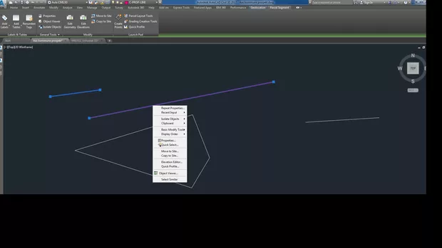 Екранна снимка към: Защо на 3:04 минута при моя чертеж нчмам опция Edit Profile Style?