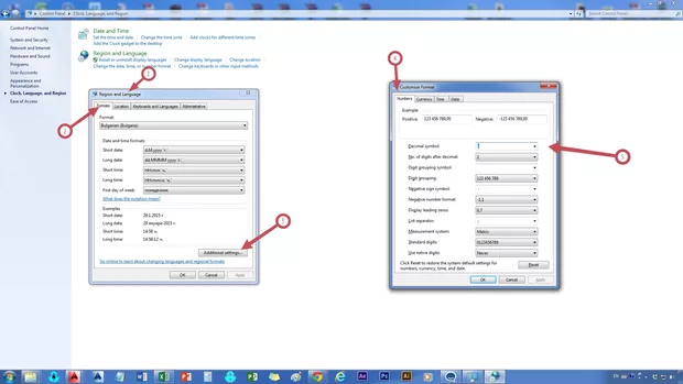 Екранна снимка към: Ето какво да правите, ако Excel ви обръща числата в дата.