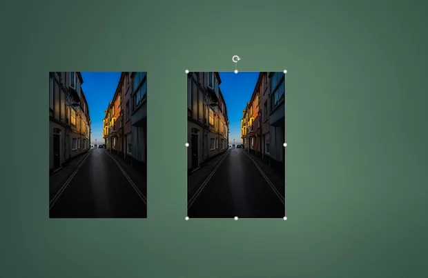 Екранна снимка към: Как се копира обект с един клик в PowerPoint 2016